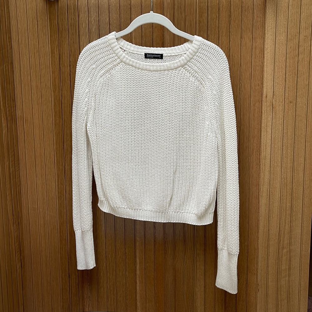 American Apparel Cropped Fisherman Pullover